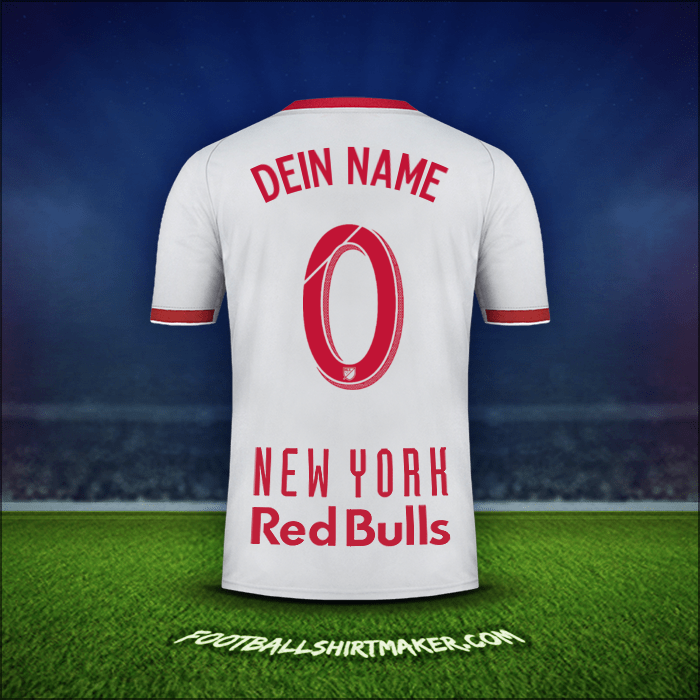 Trikot New York Red Bulls 2019 Auswärts -  dein name - 0