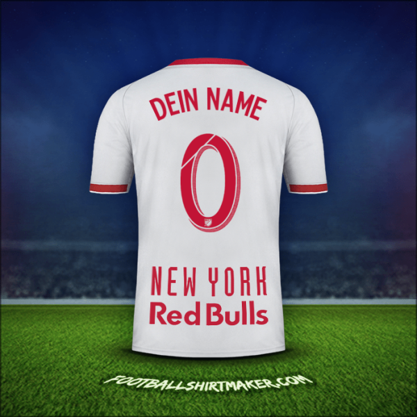 Trikot New York Red Bulls 2019 Auswärts -  dein name - 0