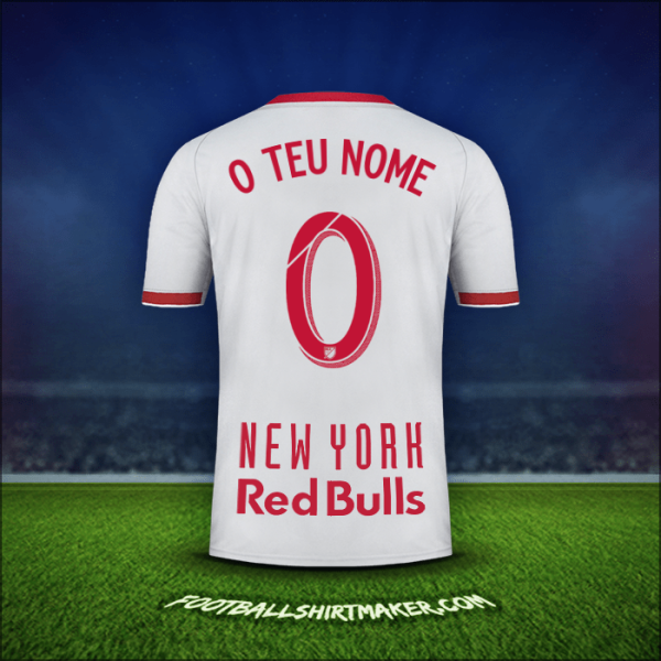 Camisola New York Red Bulls 2019 Alternativa -  o teu nome - 0