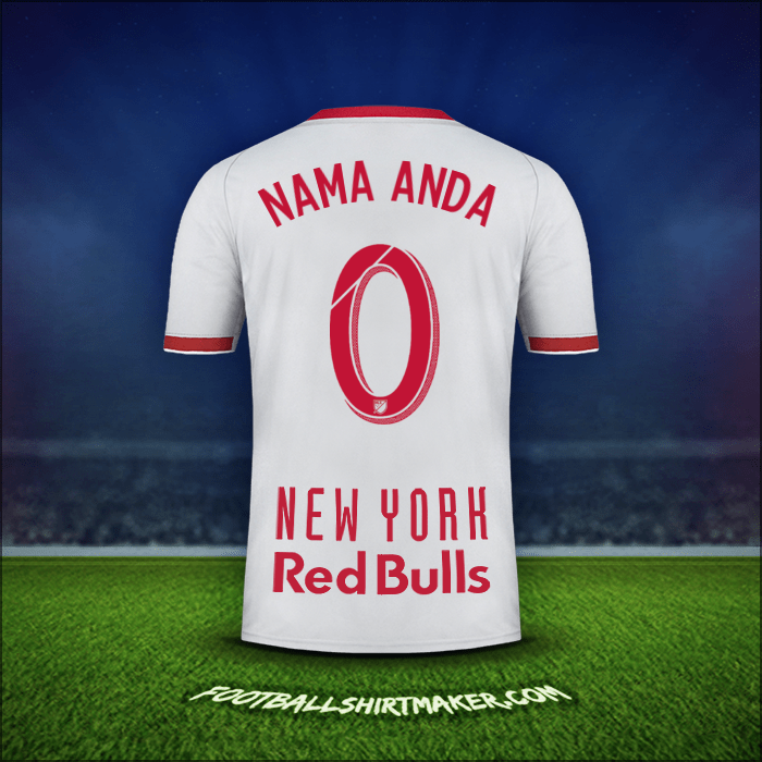 Jersey New York Red Bulls 2019 Alternatif -  nama anda - 0