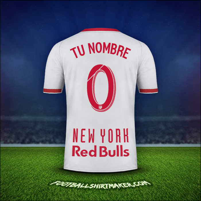 Camiseta New York Red Bulls 2019 Visita -  tu nombre - 0