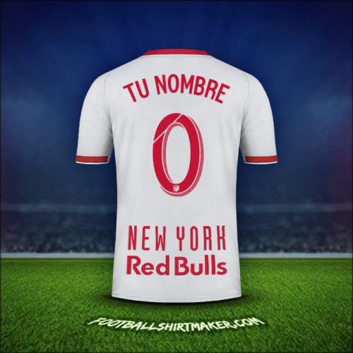Jersey New York Red Bulls 2019 Visita -  tu nombre - 0