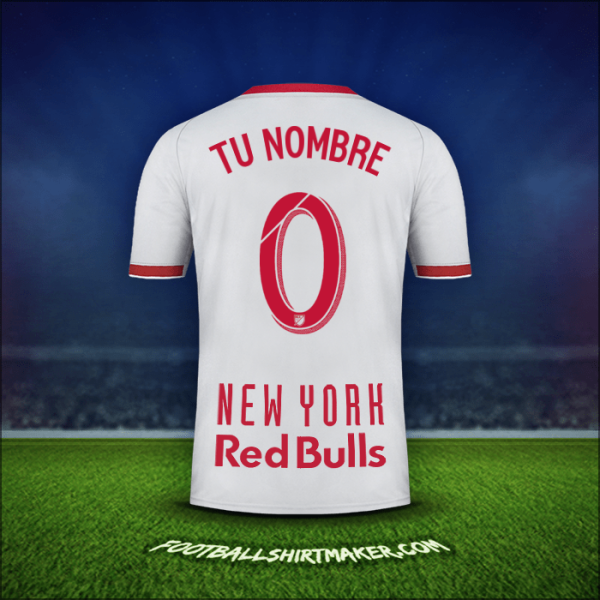Jersey New York Red Bulls 2019 Visita -  tu nombre - 0