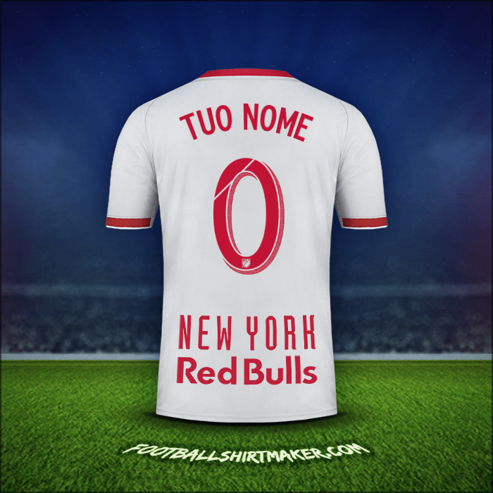 Maglia New York Red Bulls 2019 Seconda -  tuo nome - 0