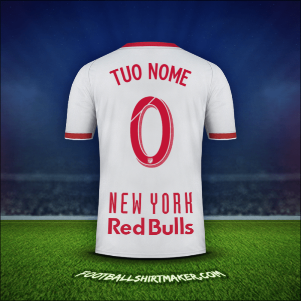 Maglia New York Red Bulls 2019 Seconda -  tuo nome - 0