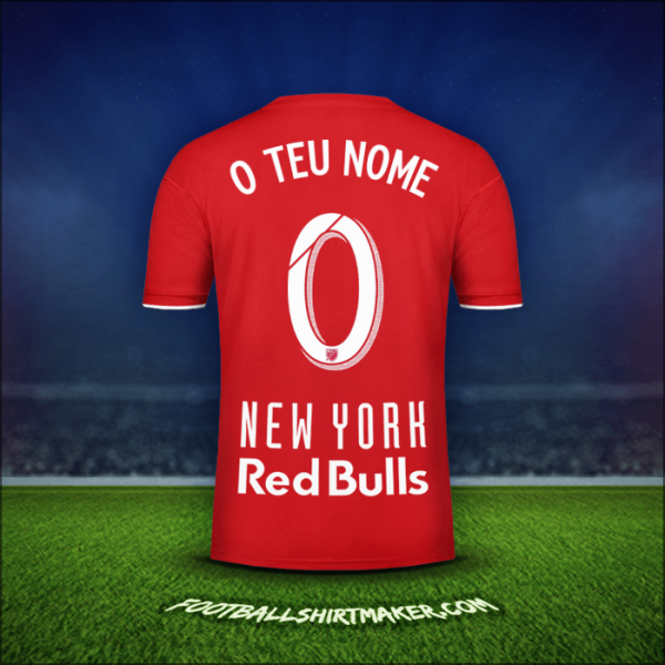 Camisola New York Red Bulls 2019 -  o teu nome - 0