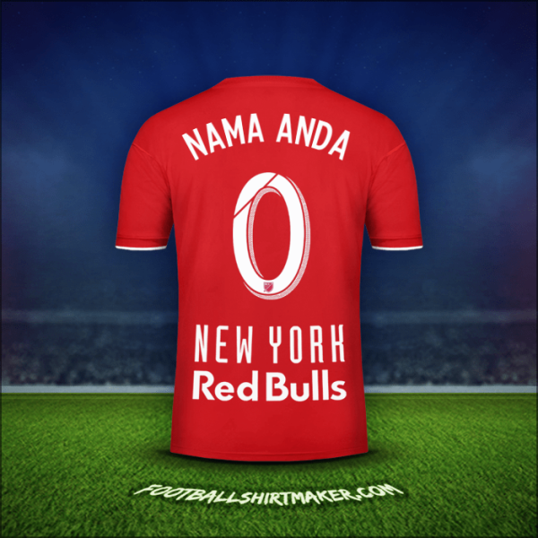 Jersey New York Red Bulls 2019 -  nama anda - 0