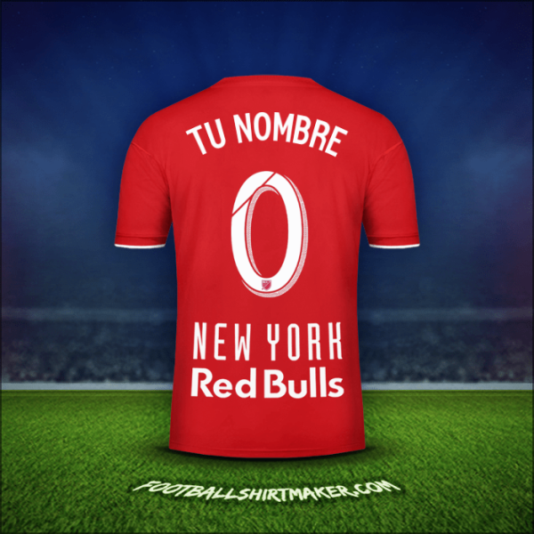 Jersey New York Red Bulls 2019 -  tu nombre - 0