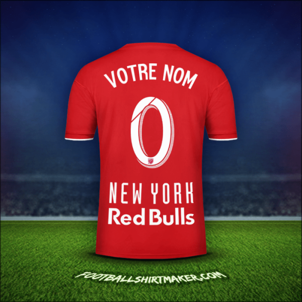 Maillot New York Red Bulls 2019 -  votre nom - 0