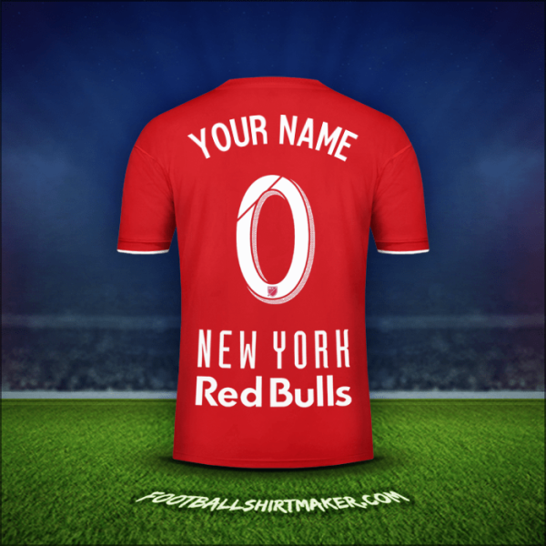 Jersey New York Red Bulls 2019 -  your name - 0
