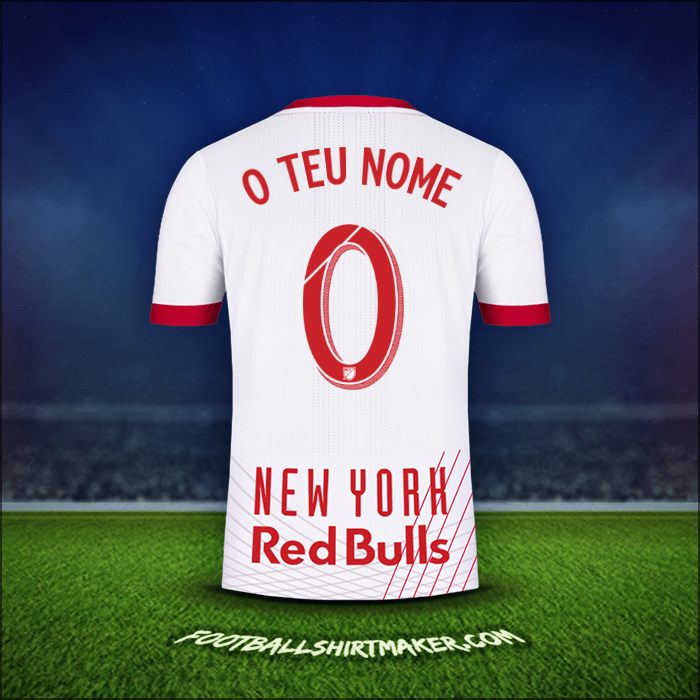 Camisola New York Red Bulls 2017/18 -  o teu nome - 0