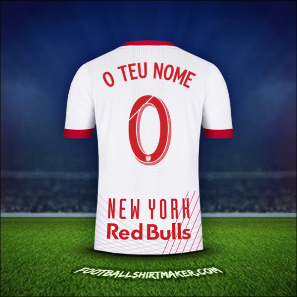 Camisola New York Red Bulls 2017/18 -  o teu nome - 0