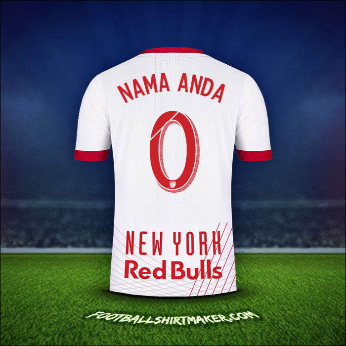 Jersey New York Red Bulls 2017/18 -  nama anda - 0