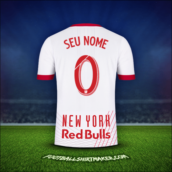 Camisa New York Red Bulls 2017/18 -  seu nome - 0