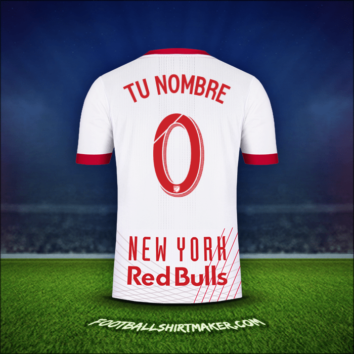 Camiseta New York Red Bulls 2017/18 -  tu nombre - 0