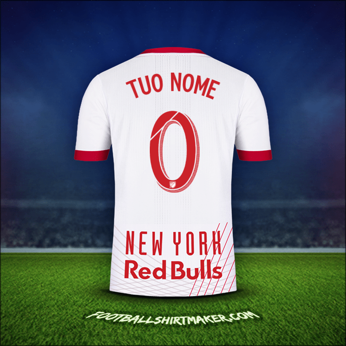 Maglia New York Red Bulls 2017/18 -  tuo nome - 0
