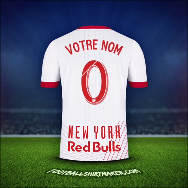 Maillot New York Red Bulls 2017/18 -  votre nom - 0