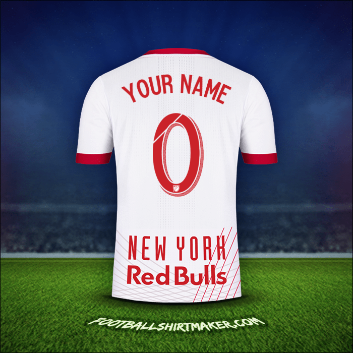 Shirt New York Red Bulls 2017/18 -  your name - 0
