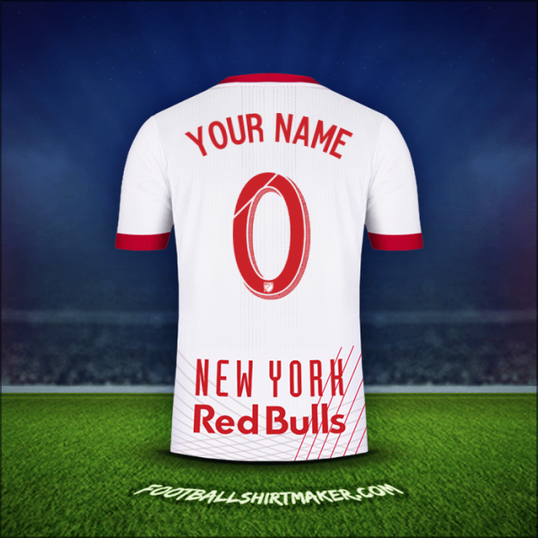 Shirt New York Red Bulls 2017/18 -  your name - 0