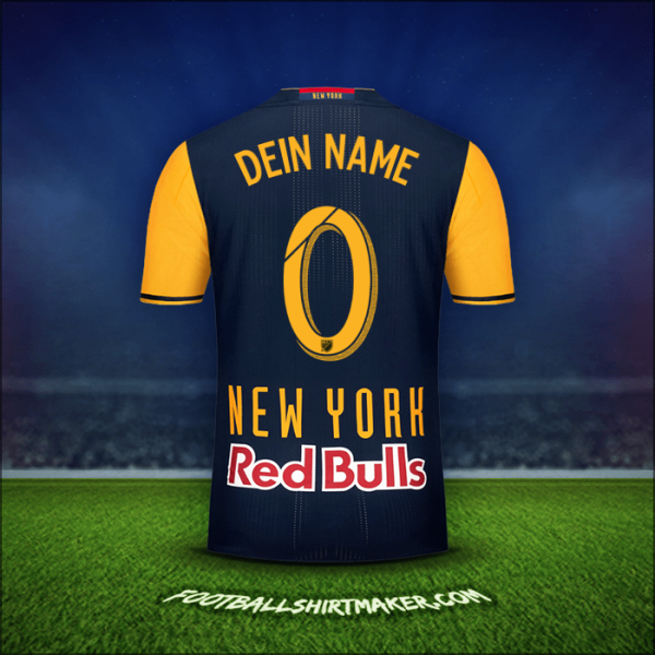 Trikot New York Red Bulls 2016/17 Auswärts -  dein name - 0