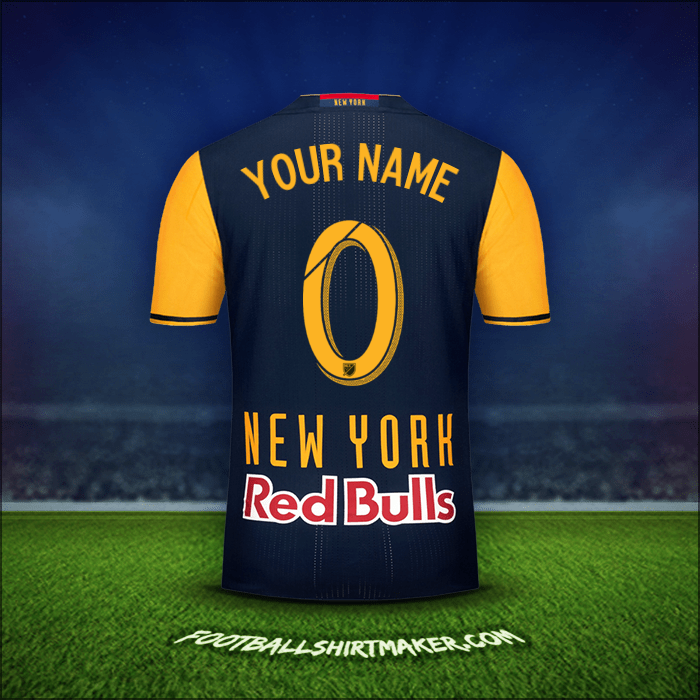 Jersey New York Red Bulls 2016/17 Away -  your name - 0