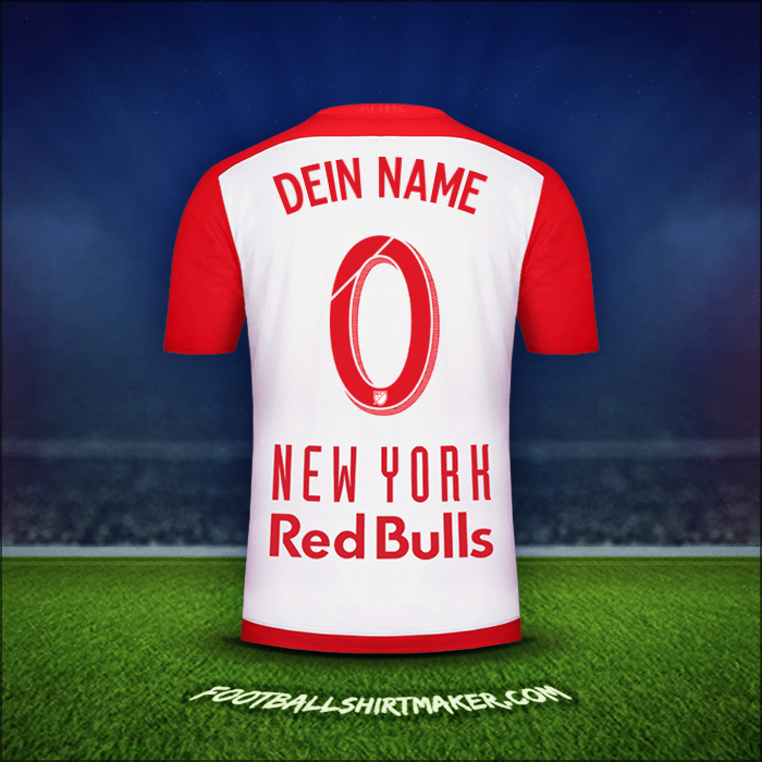 Trikot New York Red Bulls 2015/16 -  dein name - 0