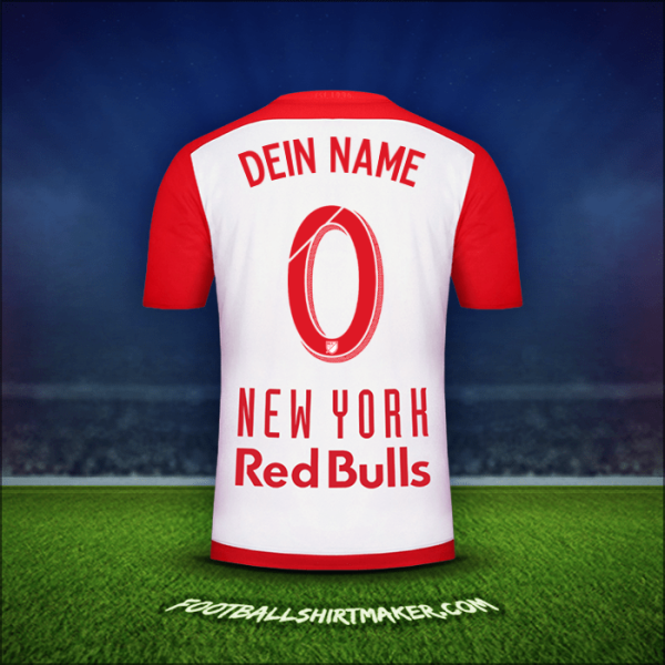 Trikot New York Red Bulls 2015/16 -  dein name - 0