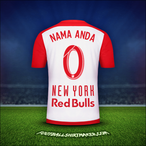 Jersey New York Red Bulls 2015/16 -  nama anda - 0