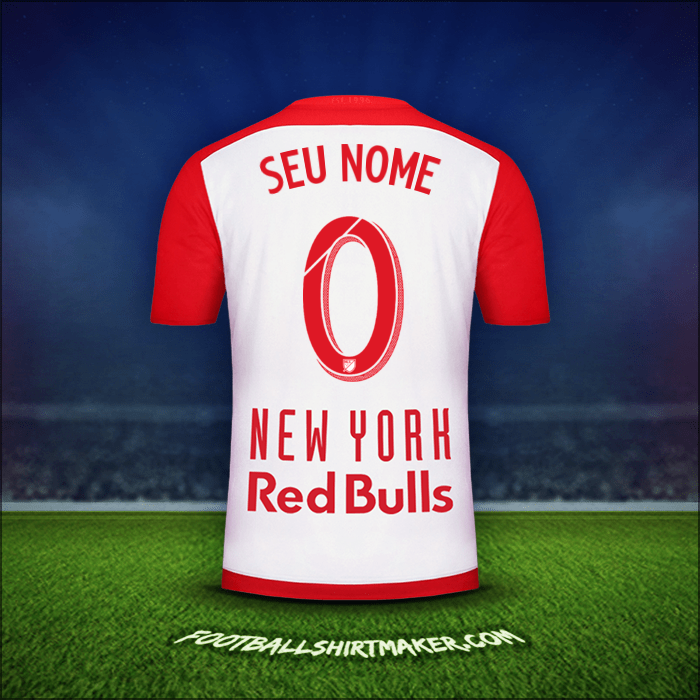 Camisa New York Red Bulls 2015/16 -  seu nome - 0