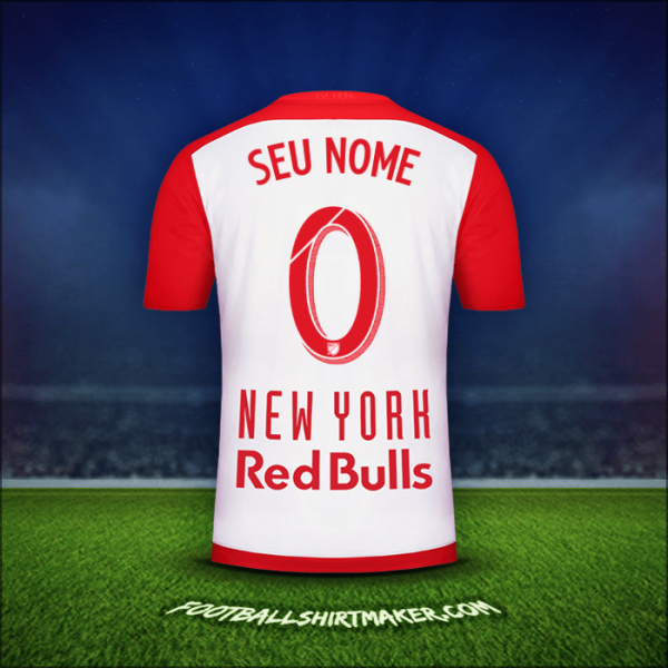 Camisa New York Red Bulls 2015/16 -  seu nome - 0