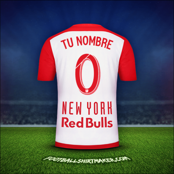 Jersey New York Red Bulls 2015/16 -  tu nombre - 0