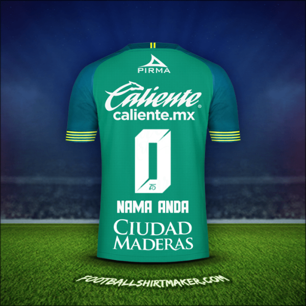 Jersey Club León 2019/20 -  nama anda - 0