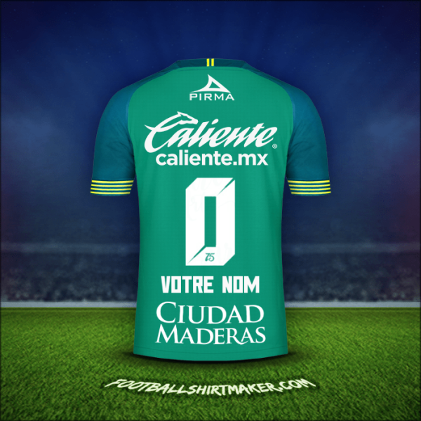 Maillot Club León 2019/20 -  votre nom - 0