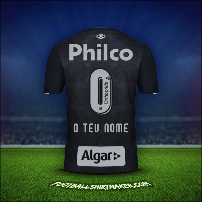 Camisola Santos FC 2019/20 Terceira -  o teu nome - 0
