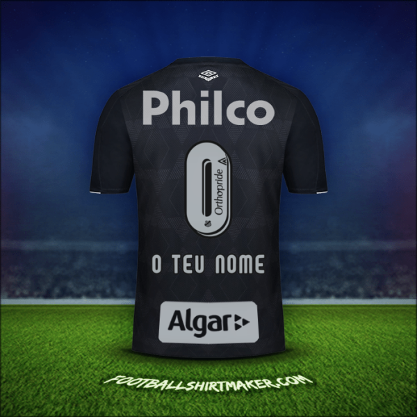 Camisola Santos FC 2019/20 Terceira -  o teu nome - 0