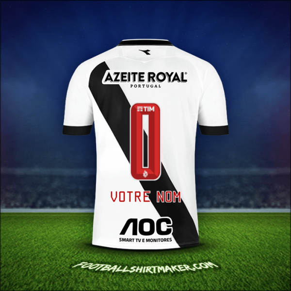Maillot Vasco da Gama 2019/20 Extérieur -  votre nom - 0