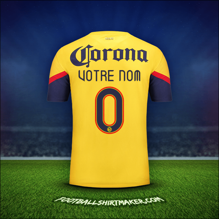 Maillot Club America 2012/13 -  votre nom - 0