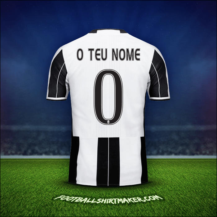 Camisola Juventus FC 2016/17 -  o teu nome - 0