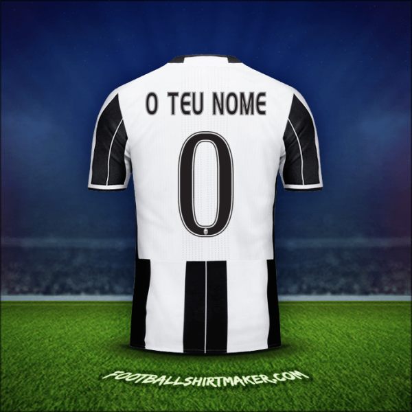 Camisola Juventus FC 2016/17 -  o teu nome - 0