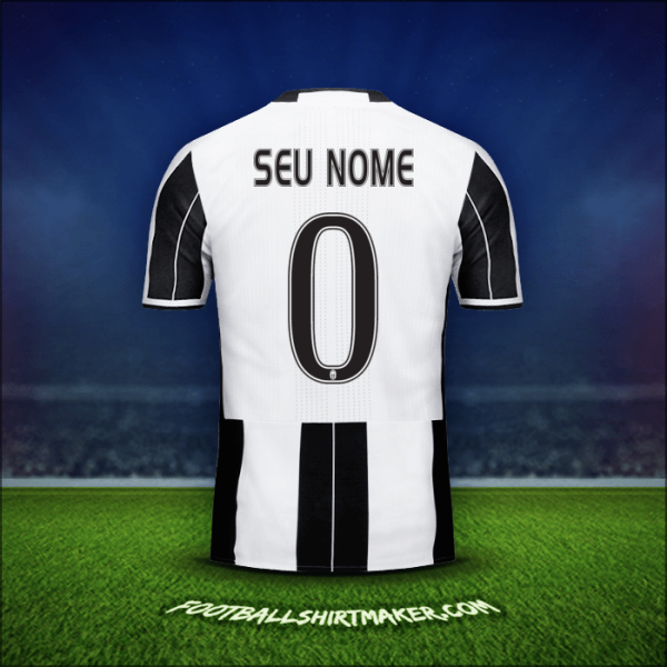 Camisa Juventus FC 2016/17 -  seu nome - 0