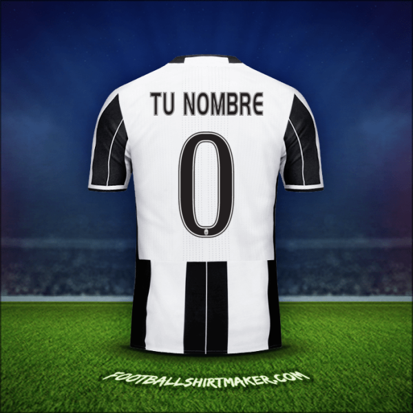 Camiseta Juventus FC 2016/17 -  tu nombre - 0