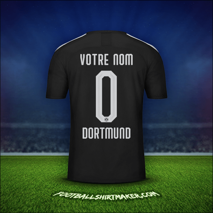 Maillot Borussia Dortmund Cup 2019/20 Extérieur -  votre nom - 0