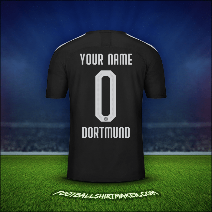 Shirt Borussia Dortmund Cup 2019/20 Away -  your name - 0