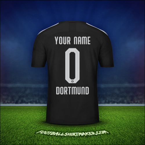 Shirt Borussia Dortmund Cup 2019/20 Away -  your name - 0