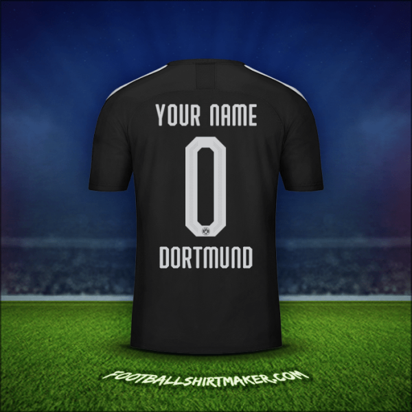 Shirt Borussia Dortmund Cup 2019/20 Away -  your name - 0