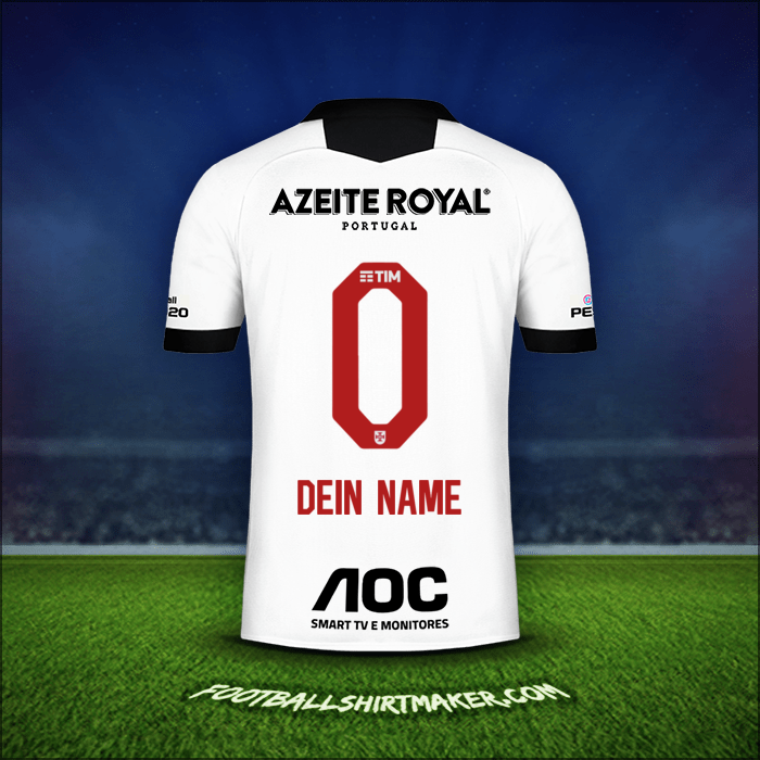 Trikot Vasco da Gama 2019/20 Dritte -  dein name - 0