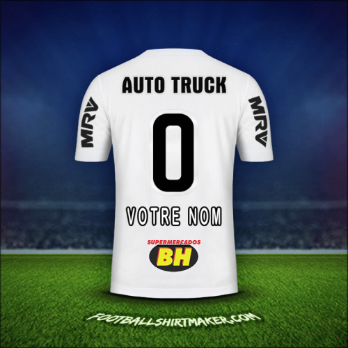 Maillot Atletico Mineiro 2019 Extérieur -  votre nom - 0