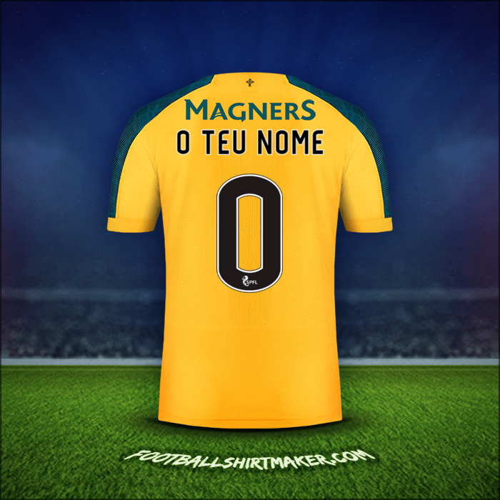 Camisola Celtic FC 2019/20 Alternativa -  o teu nome - 0