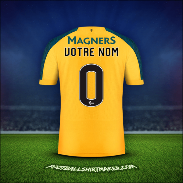 Maillot Celtic FC 2019/20 Extérieur -  votre nom - 0