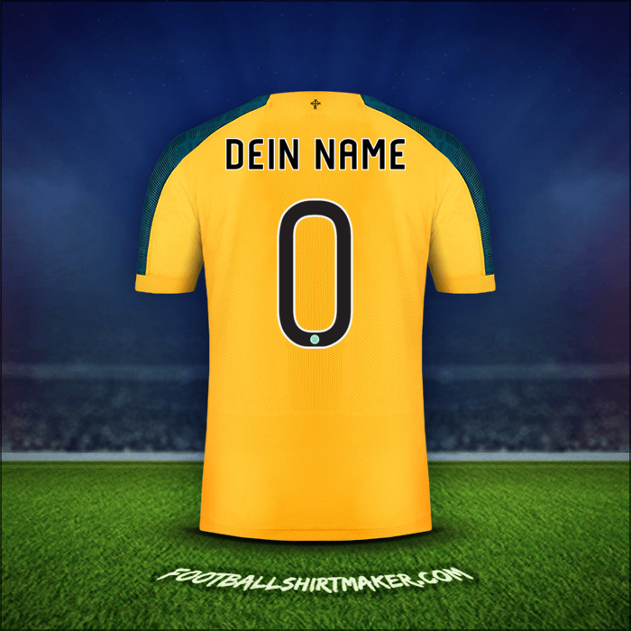 Trikot Celtic FC Cup 2019/20 Auswärts -  dein name - 0